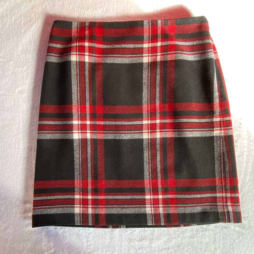 Plaid Mini Skirt